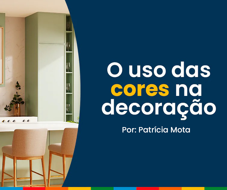 O uso das cores na decoração