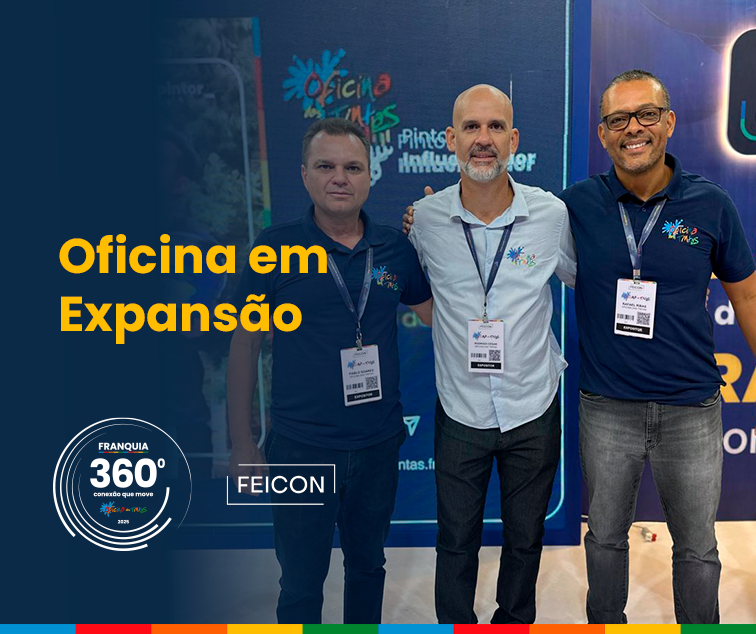 Oficina das Tintas em Expansão: Conheça o time por trás do crescimento da franquia