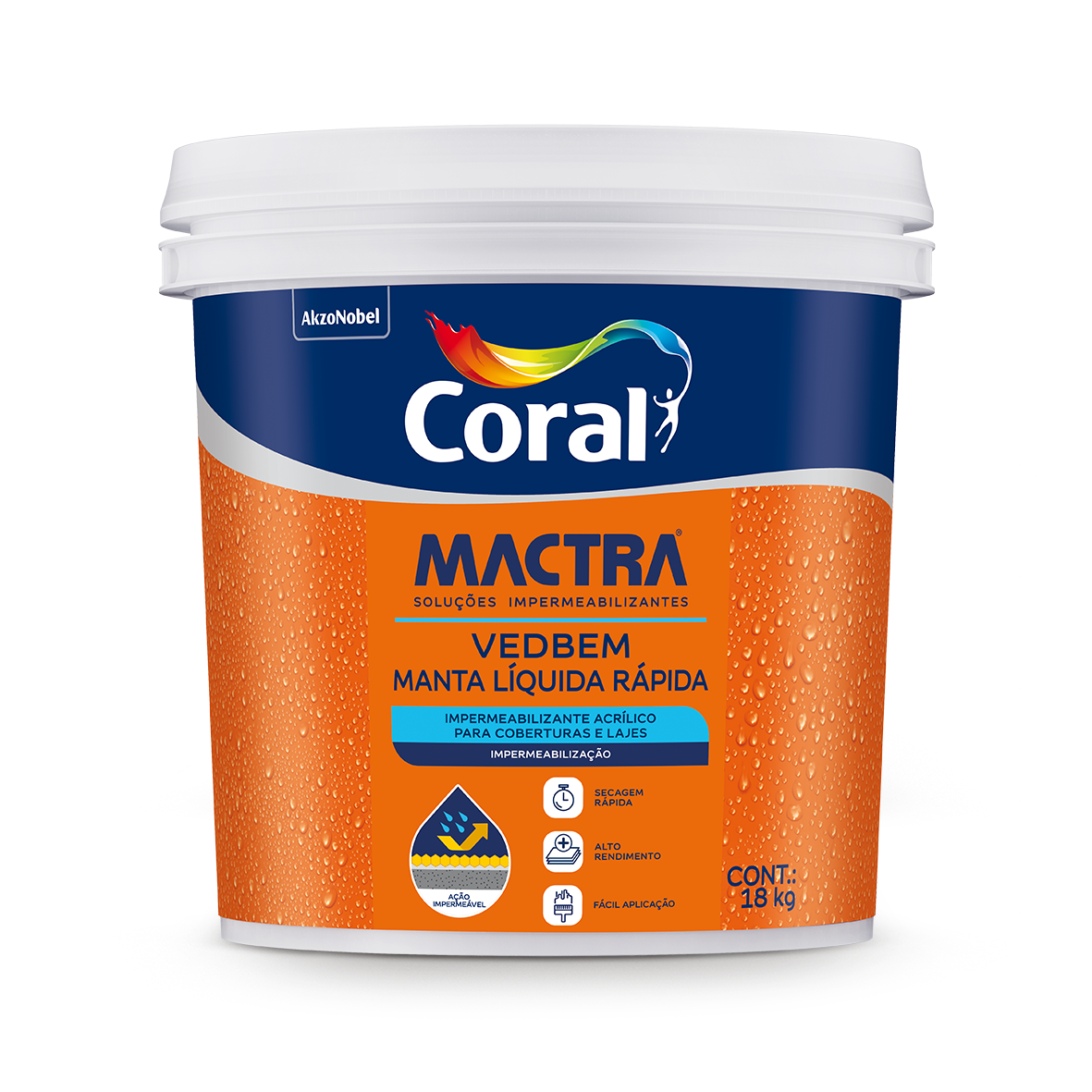 Coral Mactra - Vedbem Manta Líquida Rápida
