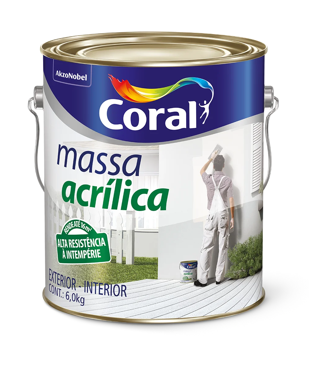 Coral Massa Acrílica 
