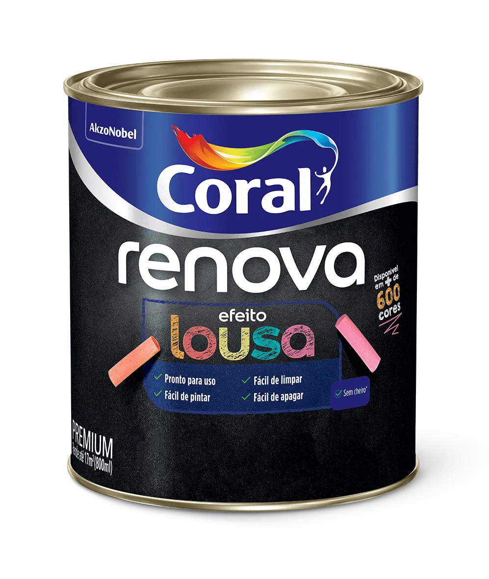 Coral Renova Efeito Lousa