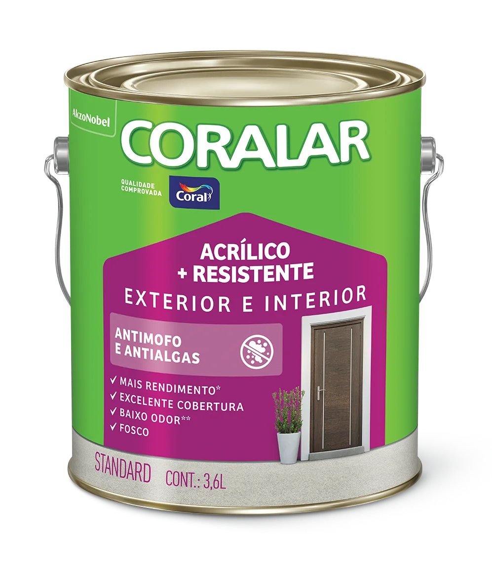 Coral Coralar Acrílico Mais Desempenho