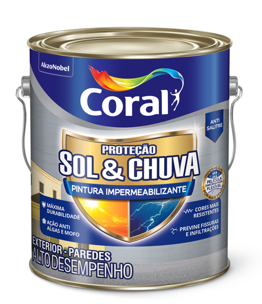 Coral Sol & Chuva - Oficina das Tintas